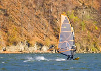 windsurfing na jeziorze bialskim